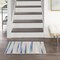 Homeroots 4 x 6 ft. Ivory Halftone Stripe Area Rug 385877 - alternate 7